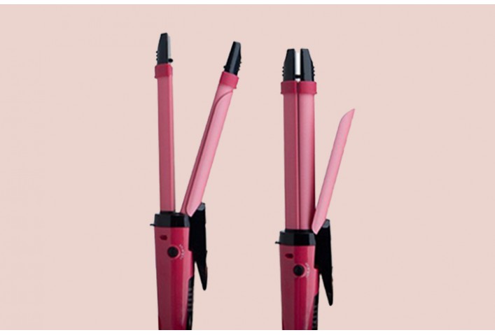 Pro-Braun Multifunctional Fashion Hair Straightener Curler 